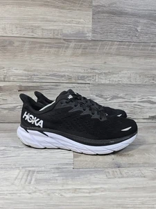 Hoka One One Clifton 8 1119393 BWAT Black Lace-Up Sneaker Mens Shoes Size 12D - Bild 1 von 13