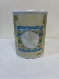 Kitchen Utensil Crock Holder Ocean/Sea/Shell/Beach Theme Home Expressions - Picture 1 of 7