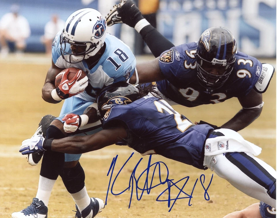 KENNY BRITT   TENNESSEE TITANS   SIGNED  8X10 PHOTO - Image 1 of 1