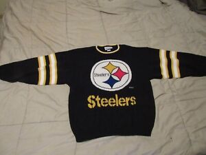 Vintage Pittsburgh Steelers Sweater (Michael Harris) Men's Size L