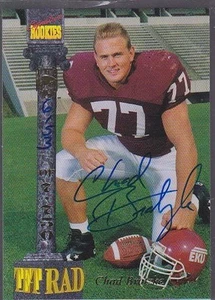 1994 SIGNATURE ROOKIES FOOTBALL AUTOGRAMM CHAD BRATZKE EAST KENTUCKY *52863 - Bild 1 von 1