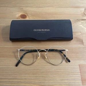 OLIVER PEOPLES OP-78 R G/BK Eyeglasses 47-22-143 made in japan - Picture 1 of 8