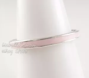 Splendente Cuori Di PANDORA Luce Smalto Rosa Anello 191011PCZ Scegliere Misura / - Foto 1 di 6