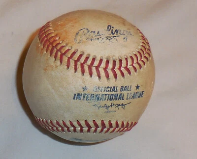 1 Международная лига официальный бейсбол Rawlings несовершеннолетних б/у MLB VTG - Изображение 1 из 4