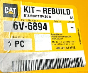 GENUINE CATERPILLAR WATER PUMP REBUILD KIT 6V-6894 - Picture 1 of 4
