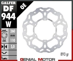 Galfer Disco Freno Posteriore Wave Fixed 260X5m Ktm 890 Adventure R - Rally 2021 - Imagen 1 de 1