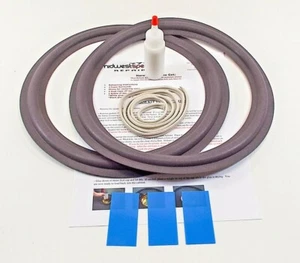 OHM F 12" Woofer Refoam Kit - Foam Speaker Repair - FREE SHIPPING! - Picture 1 of 5