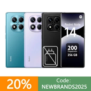 Xiaomi Redmi Note 14 Pro 4G Smartphone 8+256GB 200MP Dual SIM 5500mAh 45W Global - Zdjęcie 1 z 20