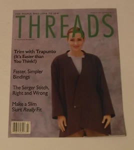 Threads Magazine February/March 1997 Trim with Trapunto Easier Than You Think - Picture 1 of 1