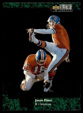 1997 Collector's Choice Turf Champions #TC29 Jason Elam Broncos *98