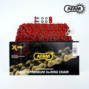 Cadena de eslabones Afam Upgrade roja 530 pitch 110 para Kawasaki ZRX1200 A1-B4 2001-2006 - Imagen 1 de 1