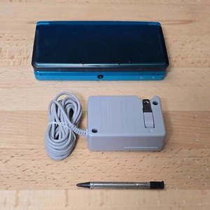 Nintendo 3DS Aqua Blau Konsole USA Version B4-10 - Bild 1 von 4