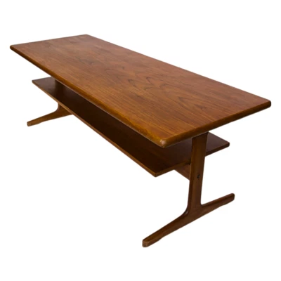 Vintage Mid Century Two Tier Coffee Table, 1970s - Image 1 of 4