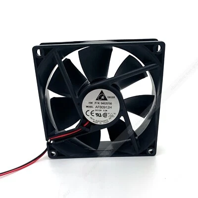 DELTA AFB0912H-SB 12V 0.30A 9cm 92MM*92MM*25MM 3800RPM 2-Wire Cooling Fan 2 Pin - Image 1 of 2