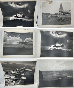 5 US Army Air Force B&W Military Plane Photos Okinawa Japan 1950 Brovira 12x15 - Picture 1 of 17
