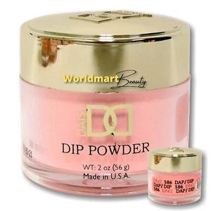 DND Dipping Powder 2fl.oz NEW Dip / Dap Acrylic Powder Color DND586- Pink Salmon - Picture 1 of 1