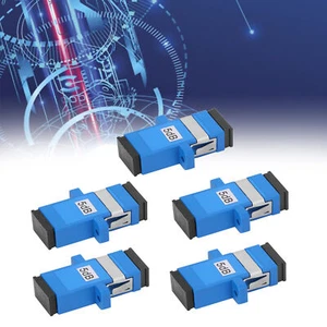 5pcs SC/UPC‑SC/UPC‑5DB Fiber Optical Connector Single Mode Optical Coupler - Afbeelding 1 van 12