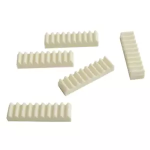 5 NEW LEGO Technic, Gear Rack 1 x 4 White - Picture 1 of 1
