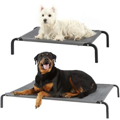 Cama elevada para perros resistente a la masticación impermeable mascota interior exterior camping Foto 1 de 3