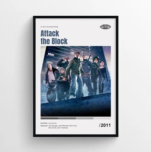 Attack the Block Filmposter Druck, Wandbild - ungerahmt - Bild 1 von 3