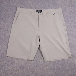 Travis Mathew Shorts 40 Beige Golf Casual Stretch Chino Mens - Picture 1 of 7
