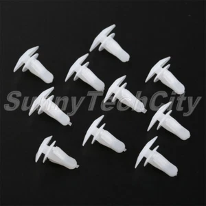 100x 6mm Car Clip Fastener Door Retainers Weatherstrip Rubber Seal Gasket For A4 - Picture 1 of 5