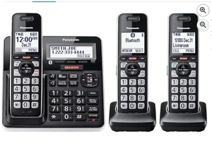 panasonic cordless phone set kx-tgf973b - Zdjęcie 1 z 1