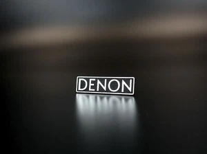 Logo DENON 53 x 14 mm black Self - adhesive - Foto 1 di 8