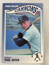 1990 Prince William Cannons Minor League Baseball Card#18-Paul Oster
