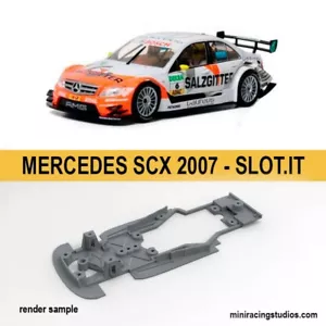 Chasis MERCEDES C-Klass DTM SCALEXTRIC / SCX 3D para soporte Slot.it - Bild 1 von 2