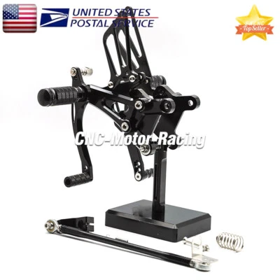 Reposapiés trasero CNC para Honda CBR600F F4I 2001-2007 2002 2003 2004 2005 Foto 1 de 4