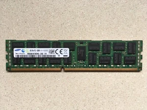 SAMSUNG 8GB 2Rx4 PC3-12800R M393B1K70DH0-CK0 REGISTERED BUFFER RAM SERVER MEMORY - Picture 1 of 2
