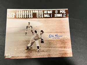 Don Larsen Hand Signed 8x10 Photo NY Yankees Perfect Game 10-8-56 - Picture 1 of 2