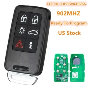 for Volvo S60 S80 V40 V60 V70 XC60 XC70 Smart Remote Key Fob KR55WK49266 902MHz - Imagen 1 de 4