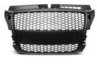 Front Grille RS-TYPE for AUDI A3 8P FL 08-12 MATT Black RS STYLE FreeShipping GR