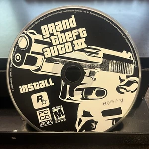 Grand Theft Auto III Install Disc PC CD-ROM Disc Only - Picture 1 of 4