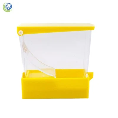 Dental Cotton Roll Dispenser Holder Organizer Deluxe with pull-out tray Yellow - Image 1 of 4