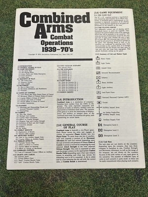 Strategy & Tactics Combined Arms Combat Operations game Punched without magazine - Image 1 of 4