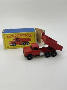 Vintage MATCHBOX Series A Lesney 48 DODGE Dumper Truck - Picture 1 of 9