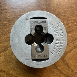 GTD Greenfield Tap and Die Little Giant 1/2" NC 13 Adjustable Pipe Die Vintage - Picture 1 of 6