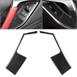 Inner Door Window Lift Switch Button Panel Cover Trim For Nissan GTR R35 2008-16 - Picture 1 of 10