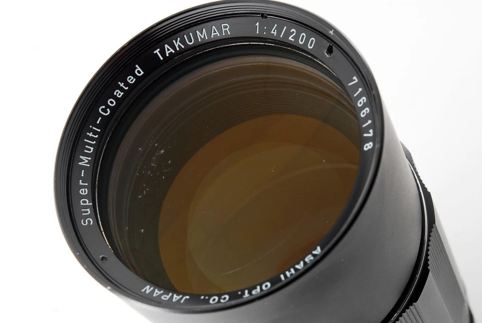 Pentax SMC Takumar 200mm F4 MF Telephoto Lens for M42 No7166178 Japan[Near MINT] - Image 1 of 4