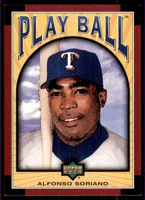 2004 Upper Deck Play Ball #17 Alfonso Soriano Texas Rangers - Image 1 of 2