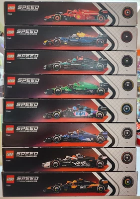 LEGO F1 Speed Champions Lot of 8 Building Sets New in Box GREAT VALUE! - Image 1 of 4