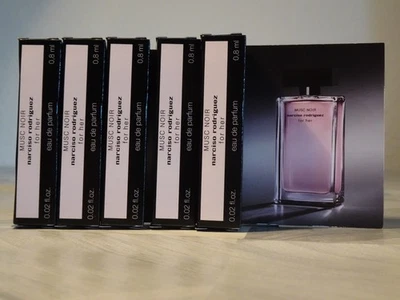 Narciso Rodriguez Musc Noir for Her 5x 0,8 ml Eau de Parfum - Bild 1 von 2