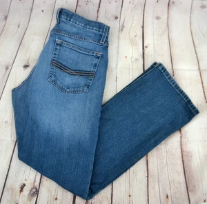 Pantalones de mezclilla para hombre ARIAT Legacy M4 calce relajado corte bota TALLA 32/32 lavado medio - Imagen 1 de 8