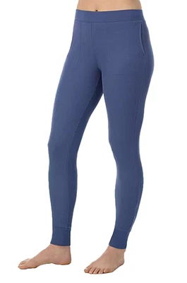 CUDDL DUDS Acogedoras Leggings Térmicos Elásticas Talla XS X-Pequeñas (2-4) Capa Azul Neblina Foto 1 de 4