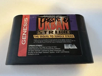 Urban Strike Sega Genesis Game Only TESTED - Image 1 of 4