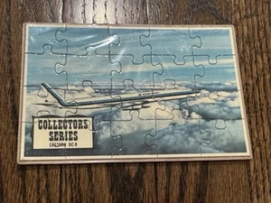 EASTERN DC-8 serie da collezione vintage cartolina puzzle sigillata anni 50 compagnie aeree - Foto 1 di 2