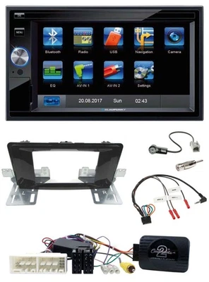 Blaupunkt 2DIN Bluetooth TMC USB Lenkrad SD Navigation für Hyundai H 350 ab 2016 - Bild 1 von 4
